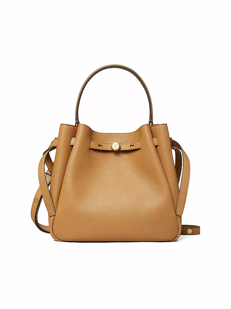 TORY BURCH | Ledertasche - Bucket Bag ROMY | braun