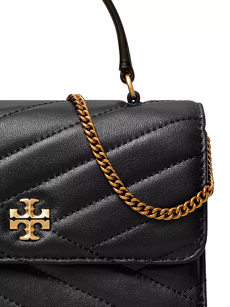 TORY BURCH | Ledertasche - Mini Bag KIRA | schwarz