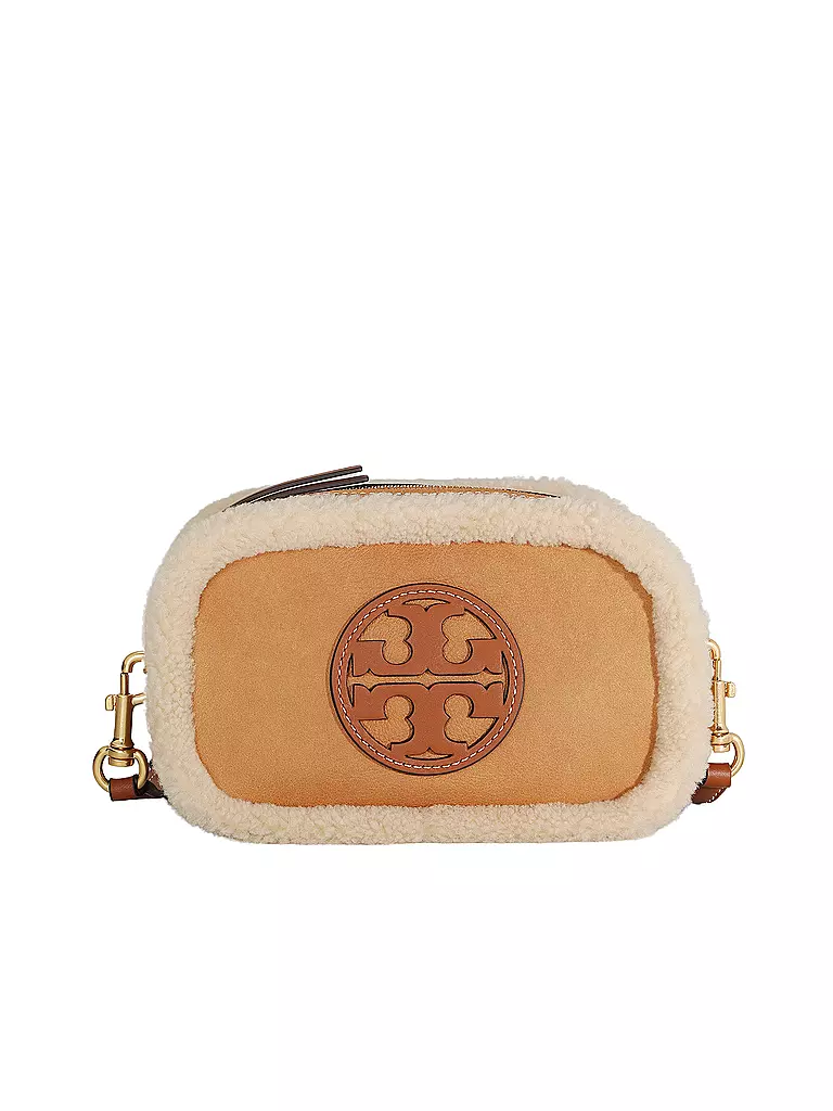 TORY BURCH | Ledertasche - Mini Bag MILLER  | braun