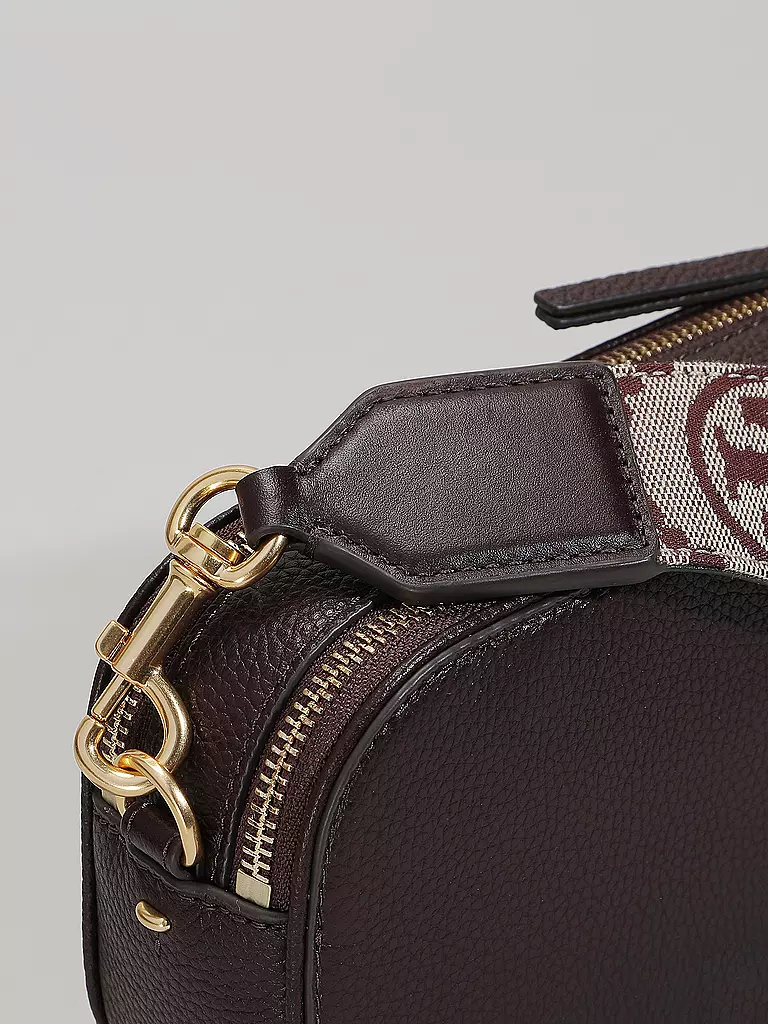 TORY BURCH | Ledertasche - Mini Bag MILLER  | dunkelrot