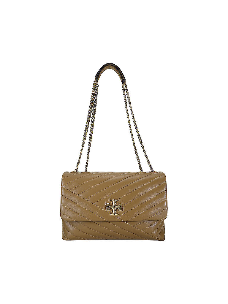 TORY BURCH | Ledertasche - Umhängetasche Kira  | Camel