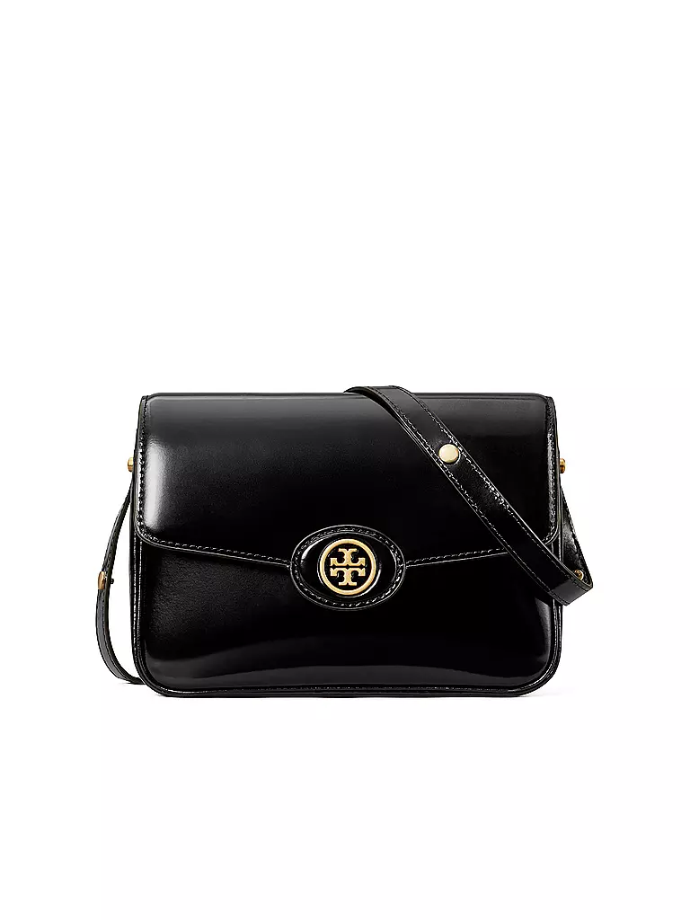 TORY BURCH | Ledertasche - Umhängetasche ROBINSON | schwarz