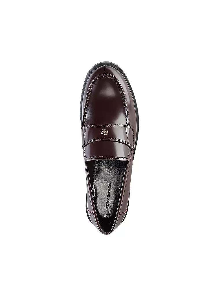 TORY BURCH | Loafers CLASSIC LUG | dunkelrot