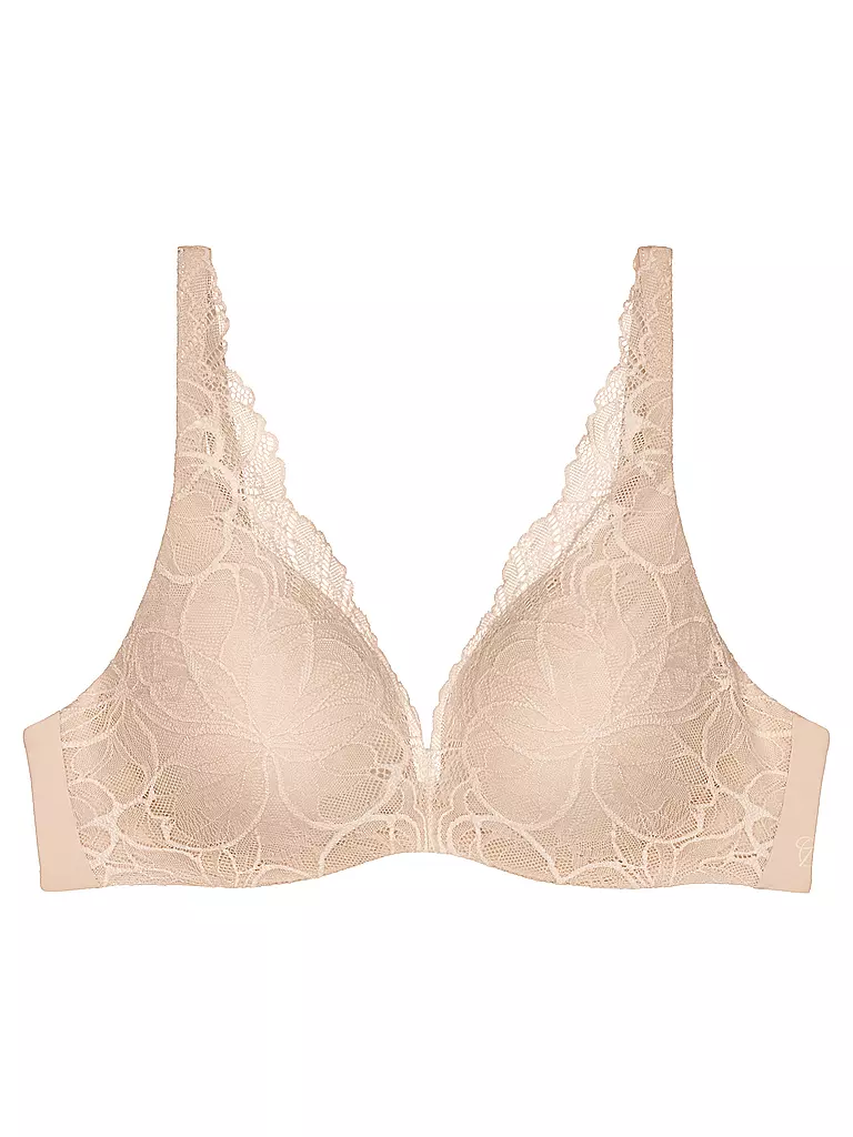 TRIUMPH | BH mit Bügel BODY MAKE-UP ILLUSION LACE  nude beige  | beige