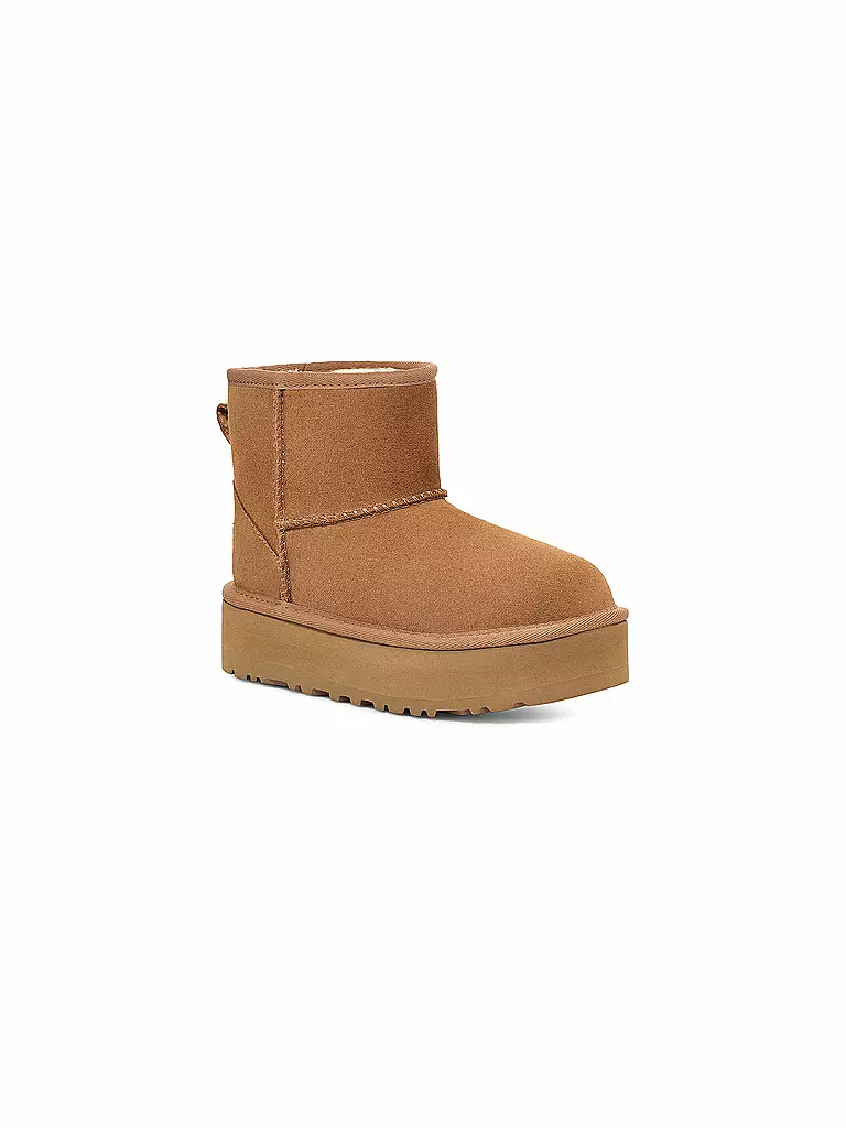 UGG | Mädchen Stiefel CLASSIC MINI PLATFORM | beige