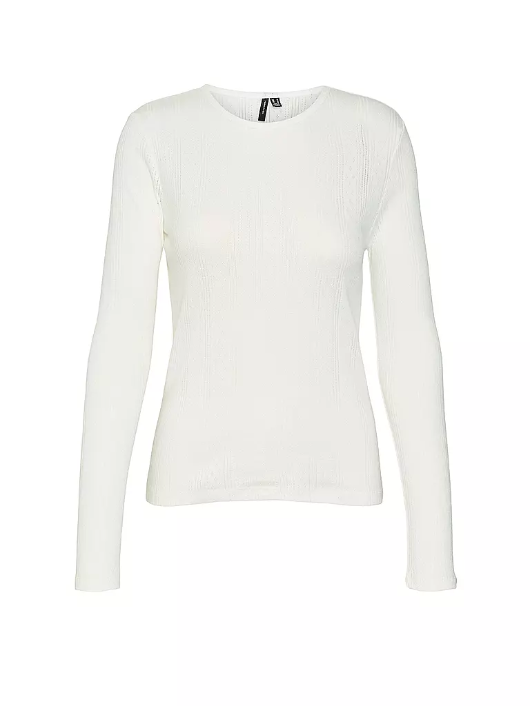 VERO MODA | Langarmshirt VMLISA  | weiss