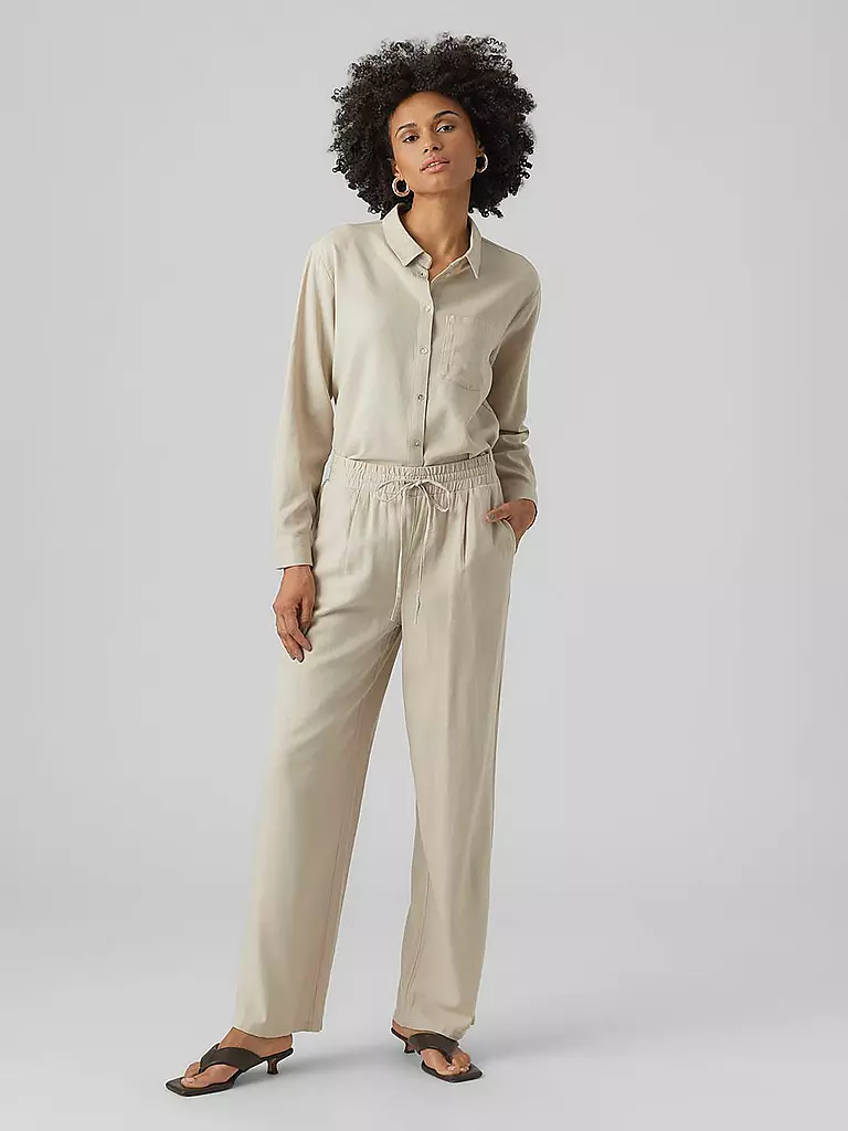 VERO MODA | Marlenehose VMJESMILO | beige