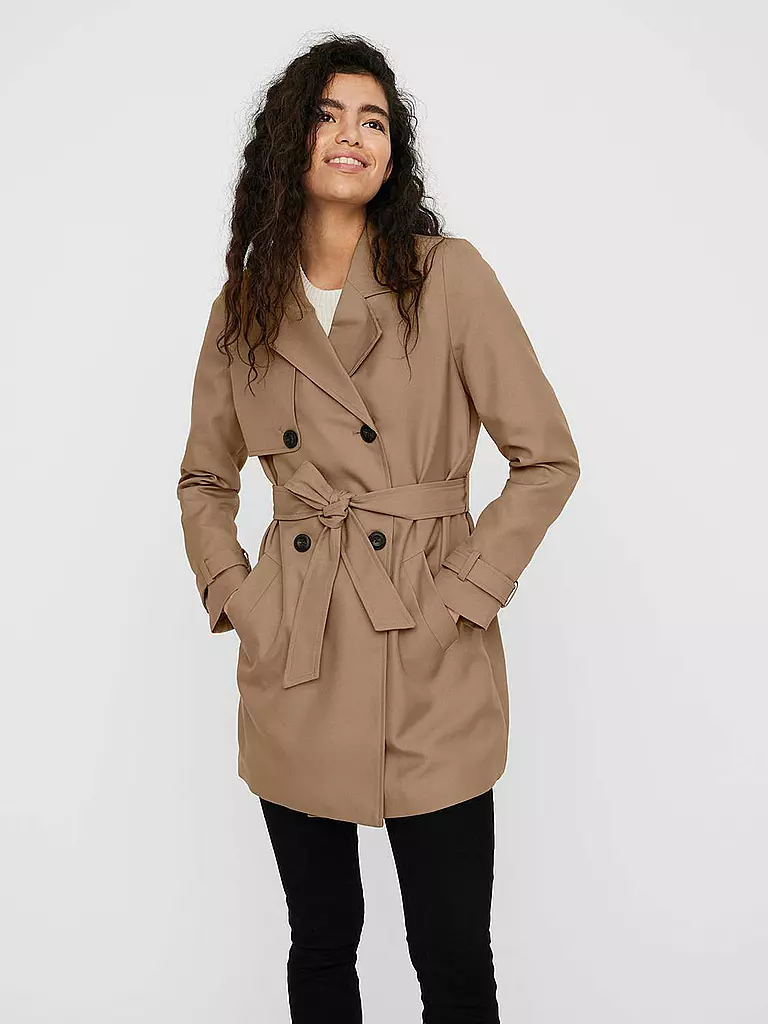 VERO MODA | Trenchcoat VMCELESTE | camel