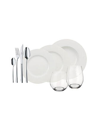 VILLEROY & BOCH | Wonderful World White 4 Friends 36-teiliges Tafel-Set