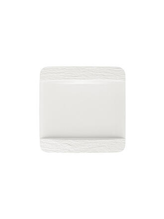 VILLEROY & BOCH | Speiseteller quadratisch Manufacture Rock Blanc 28x28cm