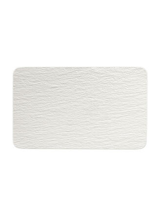 VILLEROY & BOCH | Teller rechteckig Manufacture Rock Blanc 28x17cm