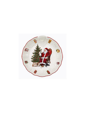 VILLEROY & BOCH | Toy's Fantasy Schale mit Santa Relief, 24x25x4,6cm