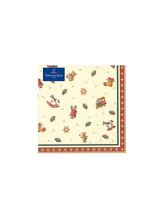 VILLEROY & BOCH | Winter Specials Toys Serviette Streumotive, 25 x 25 cm, 20 Stück