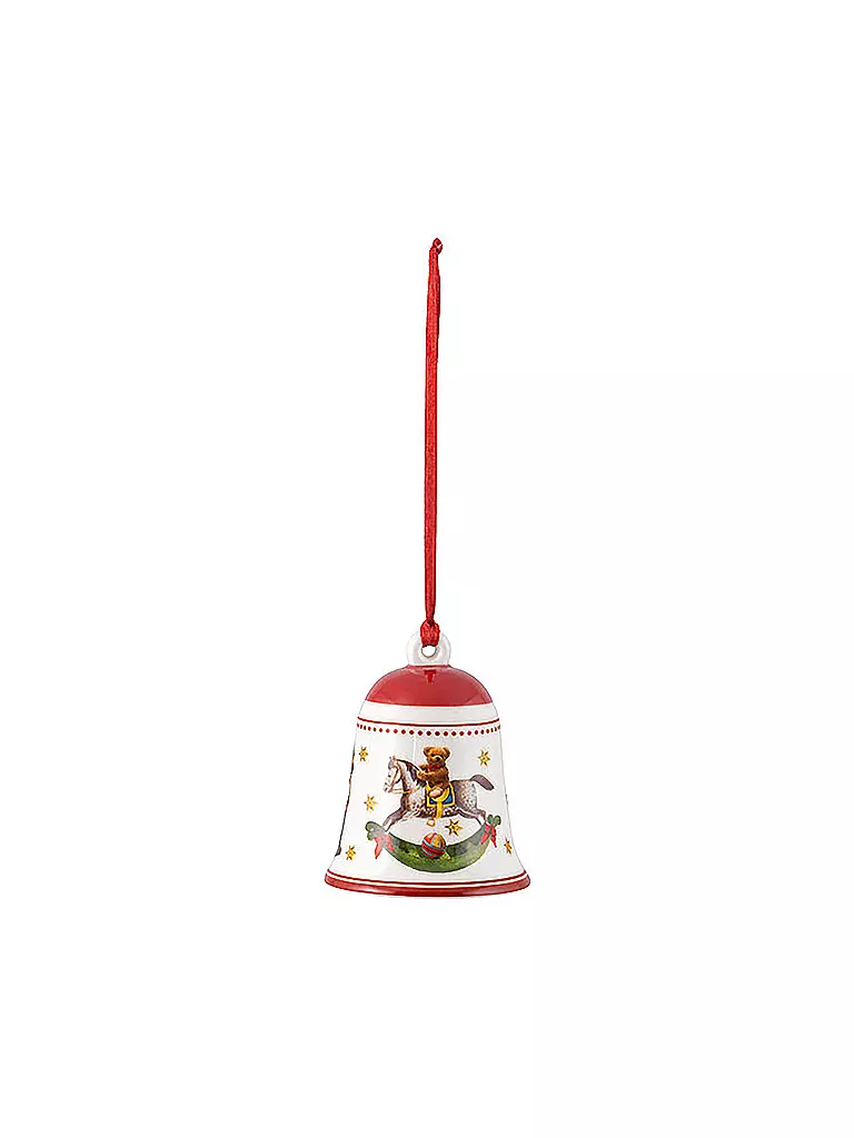 VILLEROY & BOCH | My Christmas Tree Glocke, 1, 2021 5,5x5,5x6,9cm | rot