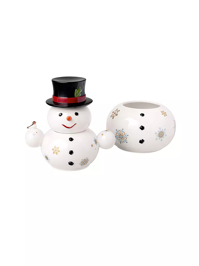 VILLEROY & BOCH | Weihnachtsdose 31cm SCHNEEMANN | bunt