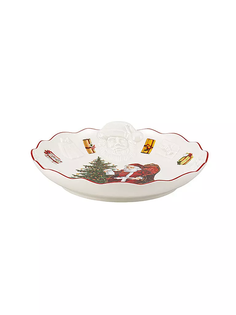 VILLEROY & BOCH | Toy's Fantasy Schale mit Santa Relief, 24x25x4,6cm | bunt