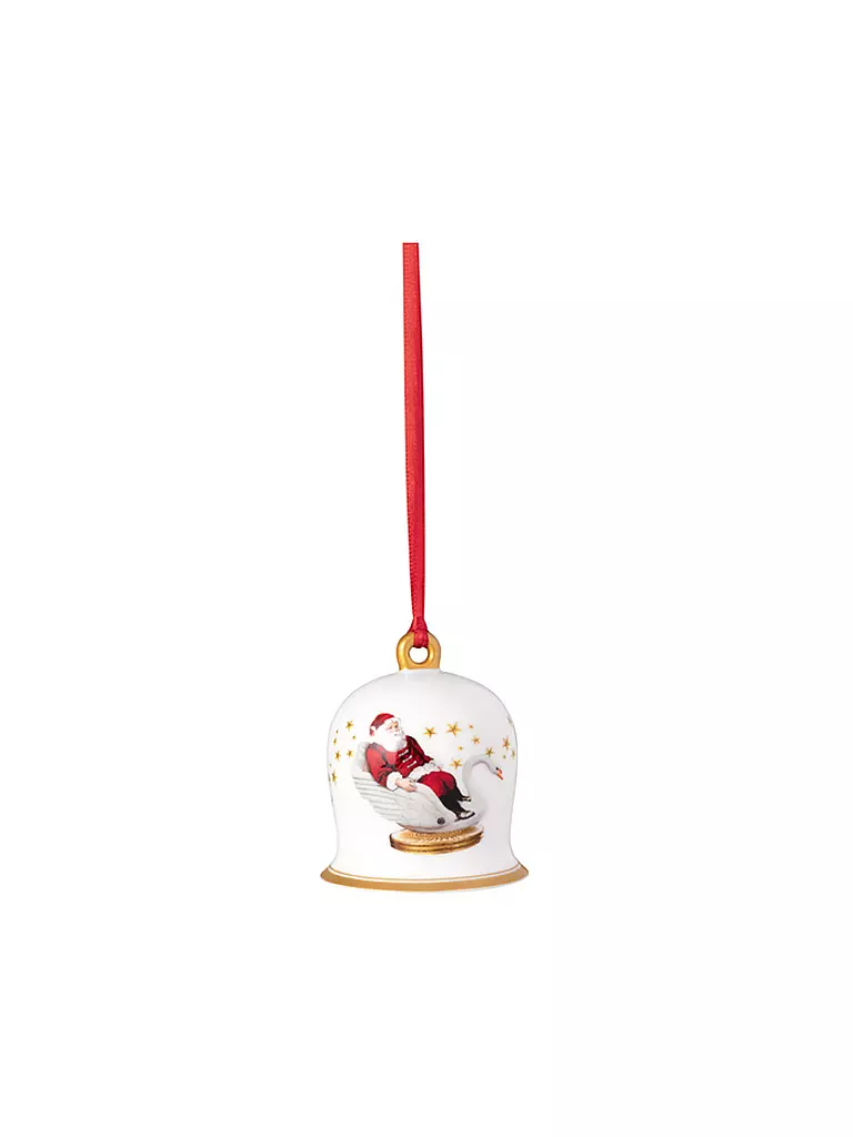 VILLEROY & BOCH | Weihnachtsglocke 2024 6cm ANUAL CHRISTMAS EDITION | bunt