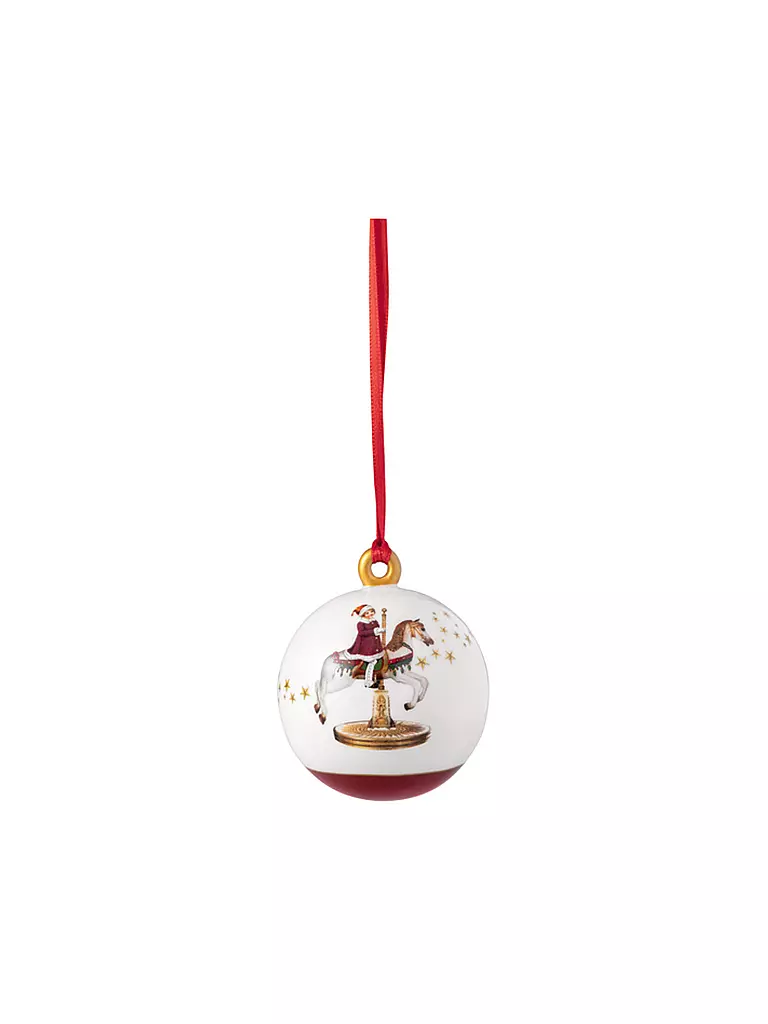 VILLEROY & BOCH | Weihnachtskugel 2024 6,5cm ANUAL CHRISTMAS EDITION | bunt