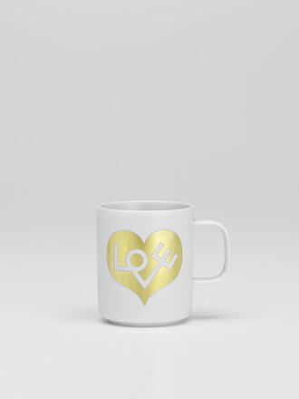 VITRA | Henkelbecher - Tasse Coffee Mug  Love Heart Gold