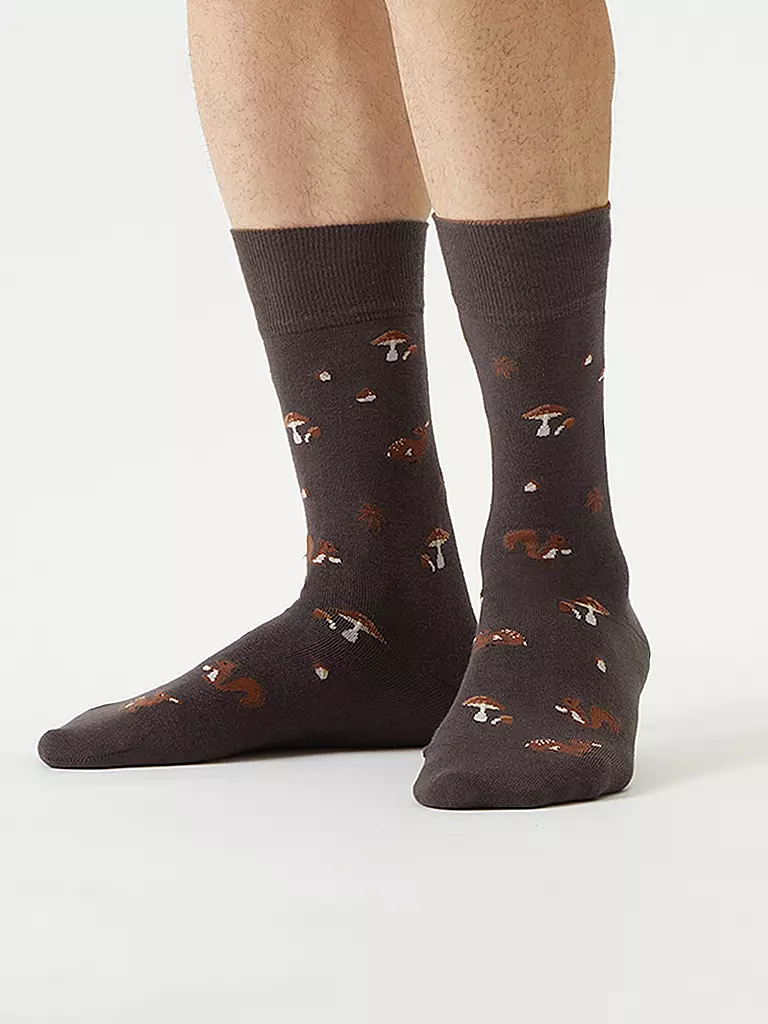 VON JUNGFELD | Socken Forest | braun