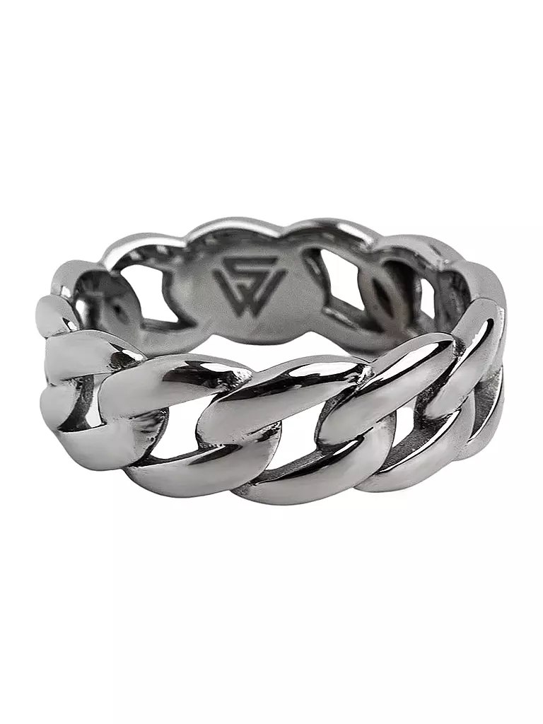 WARPEDSENSE | Ring CUBAN Edelstahl | silber