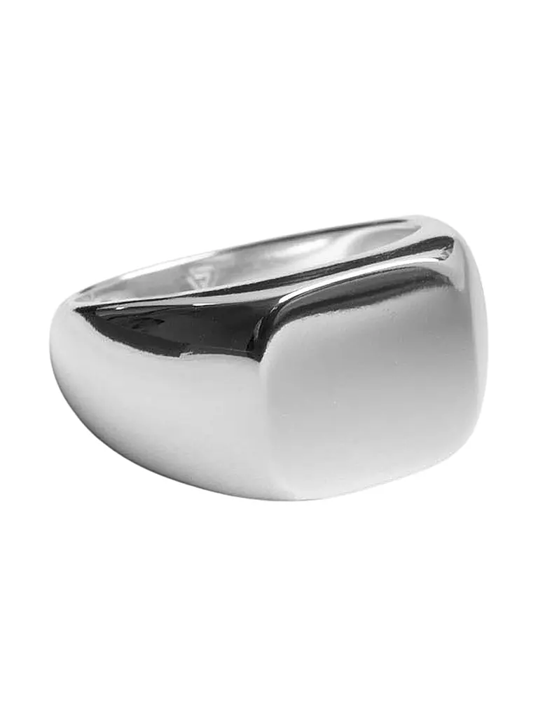 WARPEDSENSE | Ring ROUNDED SIGNET | silber