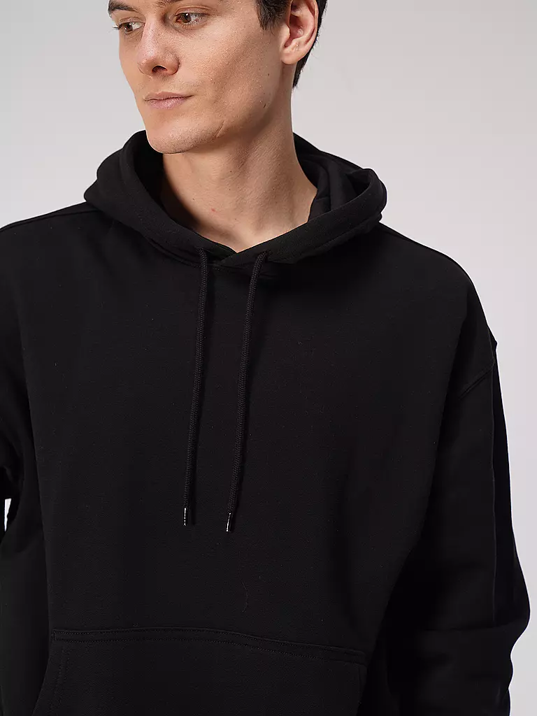 WEEKDAY | Kapuzensweater - Hoodie Oversized Fit | schwarz