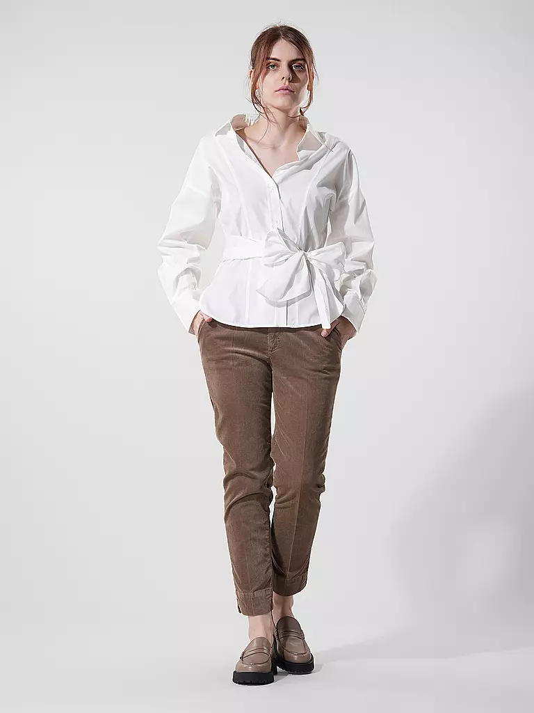 WEEKEND MAX MARA | Bluse Langarm TORINO | weiss