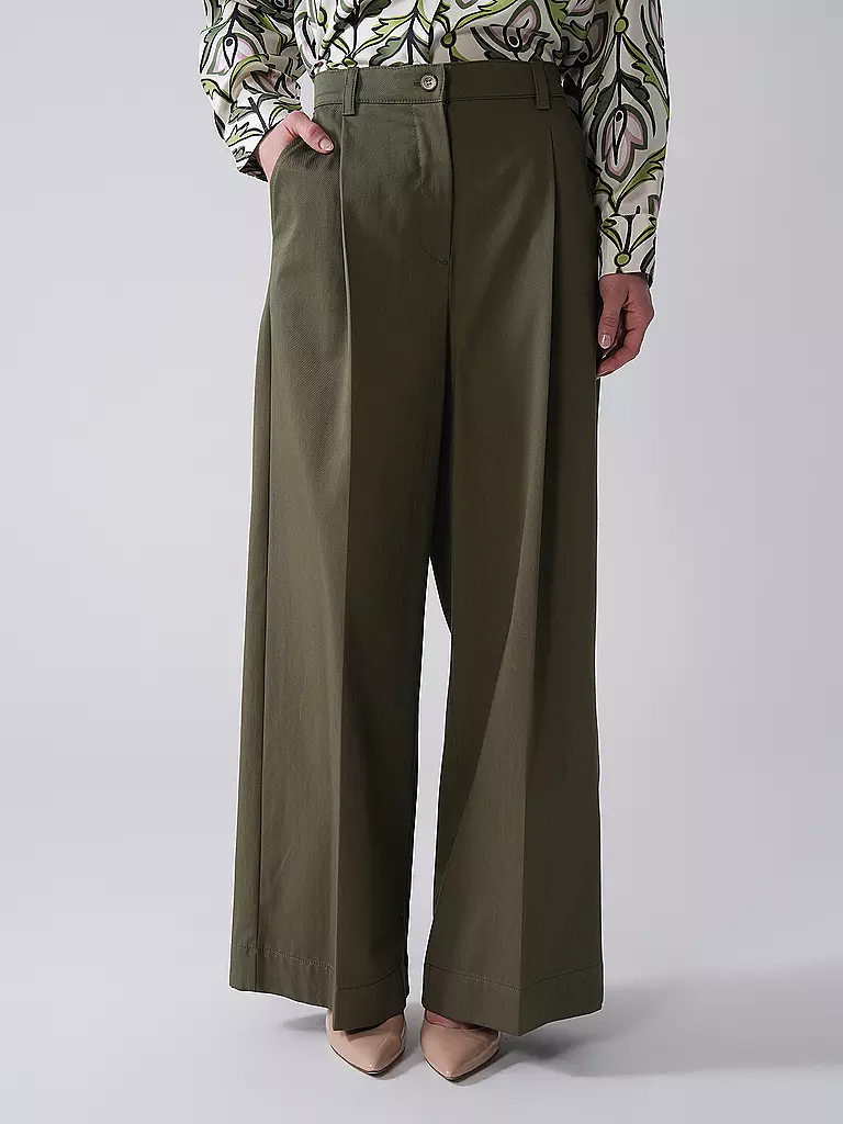 WEEKEND MAX MARA | Hose Wide Leg NEBBIE | olive