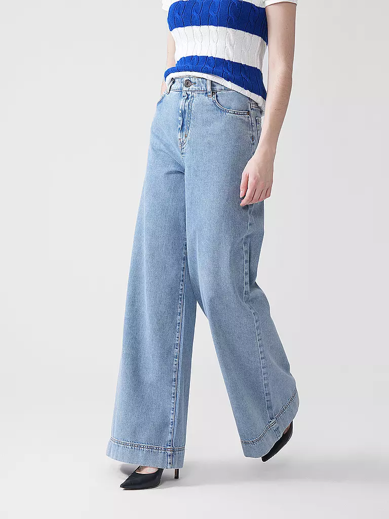 WEEKEND MAX MARA | Jeans Wide Leg VEGA | blau