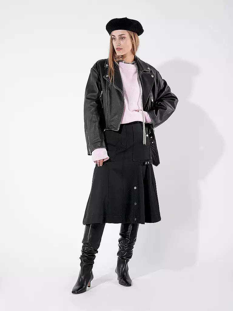 WEEKEND MAX MARA | Lederjacke SALETTA | schwarz