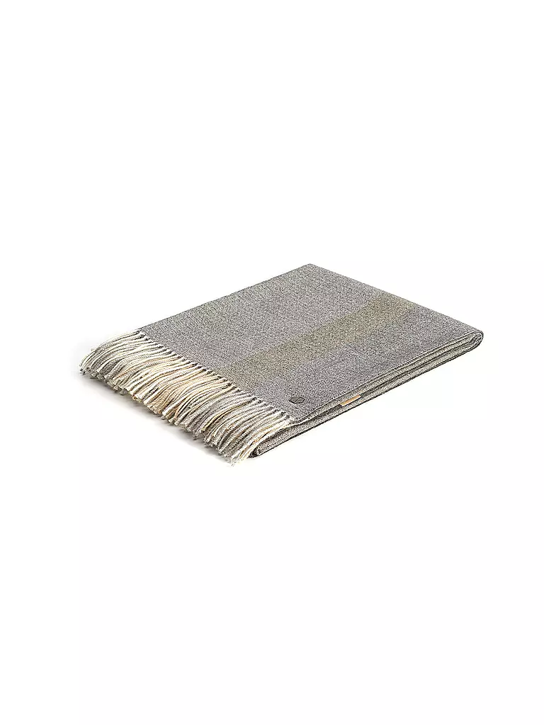 WEICH CULTURE ALPACA | Edelhaardecke BORREA 130x180cm Dark Grey  | grau