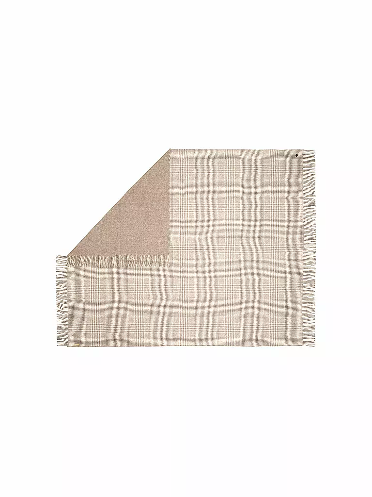 WEICH CULTURE ALPACA | Edelhaardecke MATEA 130x180cm Taupe  | hellbraun