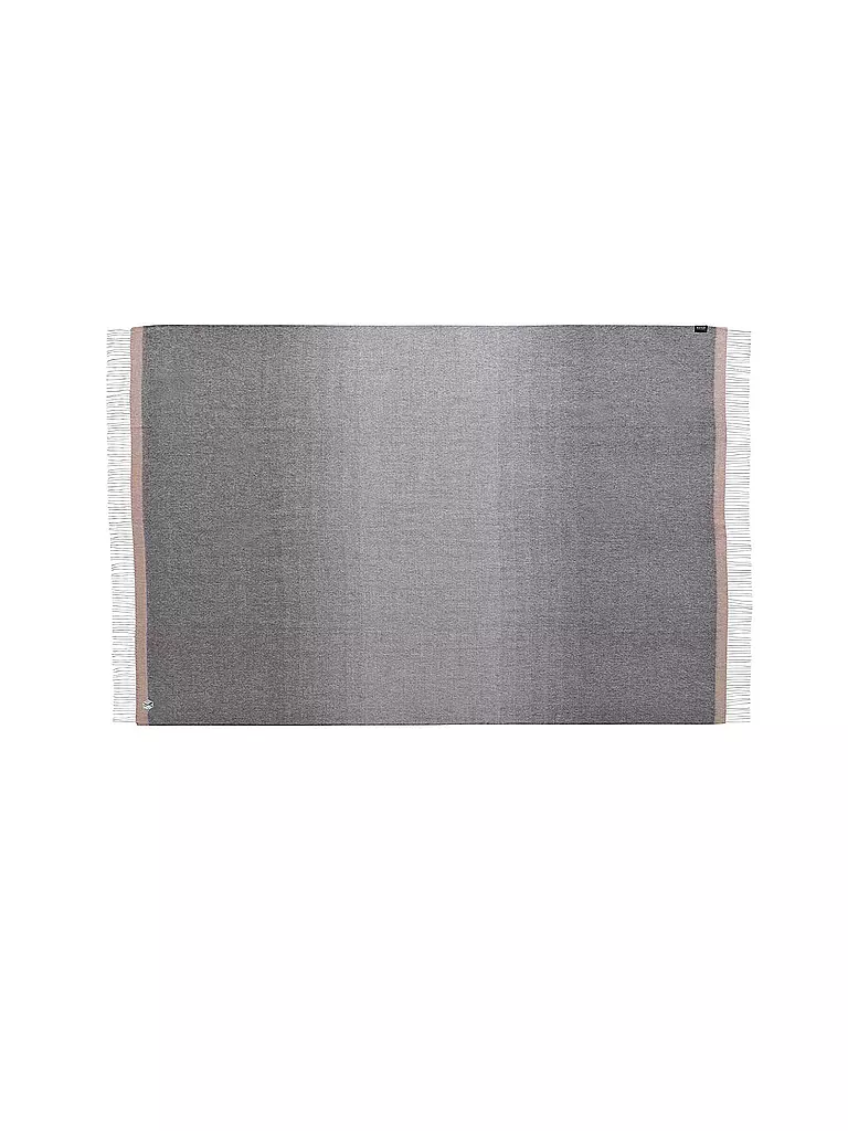 WEICH CULTURE ALPACA | Edelhaardecke MERIMA 130x180cm Grey/Darkgrey  | grau