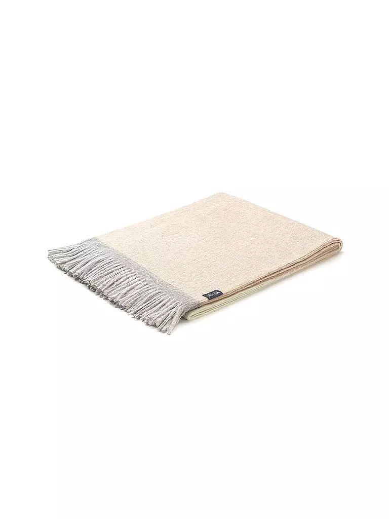 WEICH CULTURE ALPACA | Edelhaardecke MERIMA 130x180cm White/Beige | beige