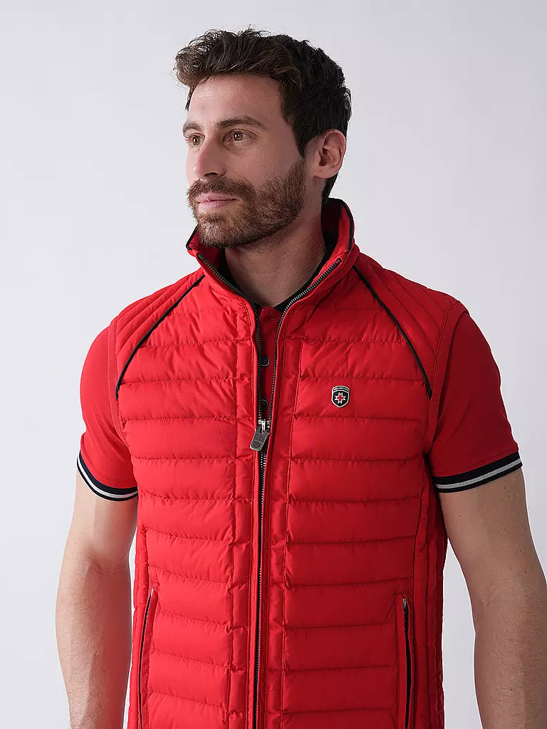 WELLENSTEYN | Steppgilet MOL | rot