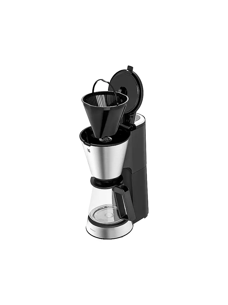 WMF | Küchenminis Aroma Filterkaffeemaschine (5 Tassen) | silber