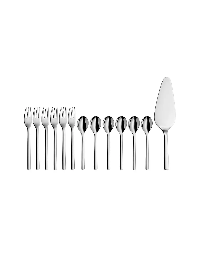 WMF | Kuchen Besteckset 13tlg. NUOVA Cromargan | silber