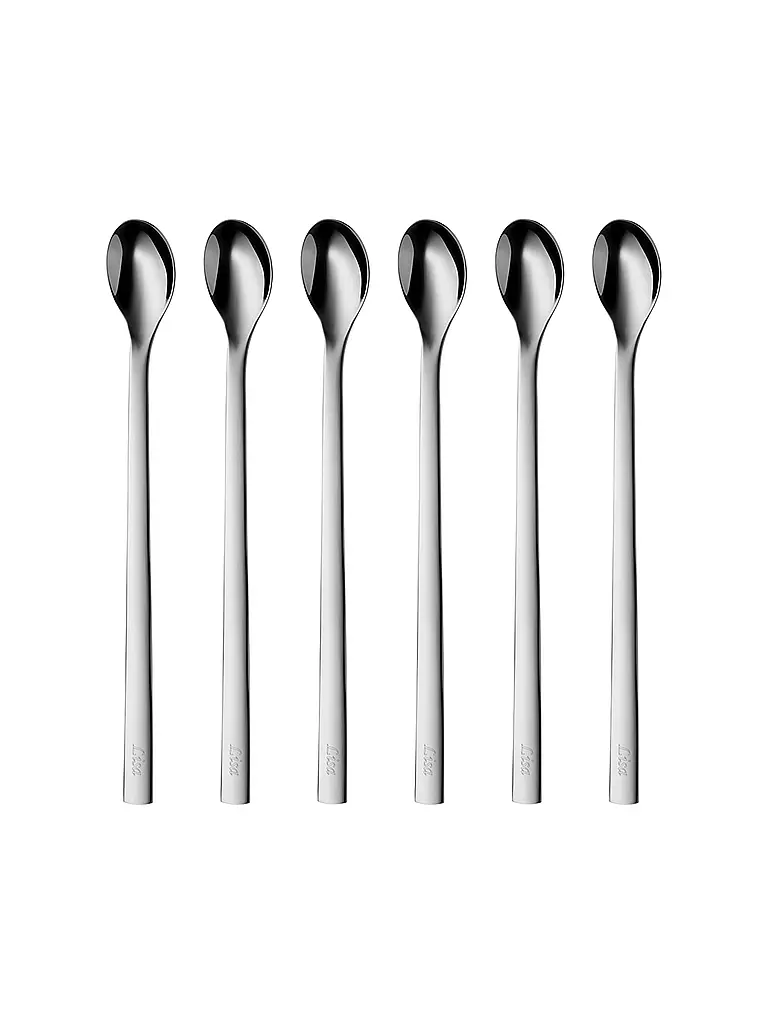 WMF | Longdrinklöffel-Set 6-teilig NUOVA 22cm Cromargan | silber