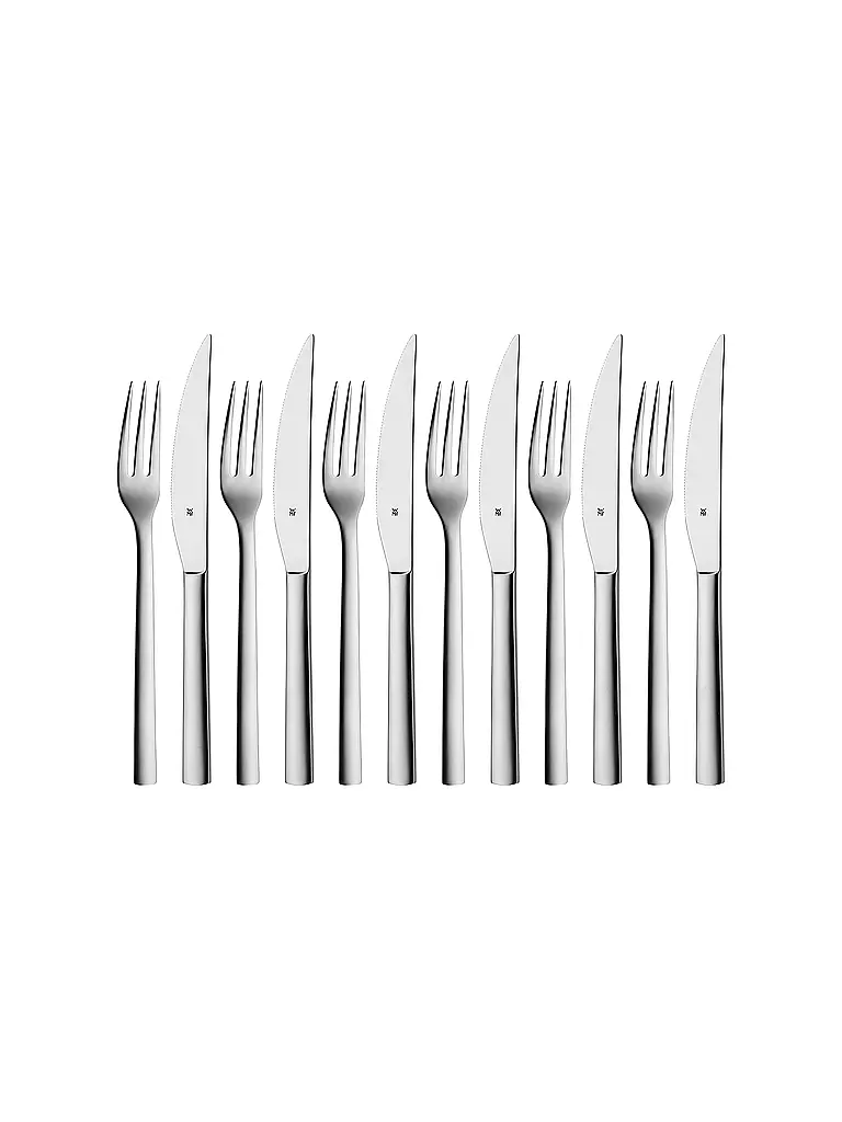 WMF | Steakbesteck NUOVA 12-tlg. Cromargan | silber