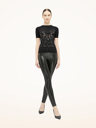 WOLFORD | T-Shirt FLOWER LACE