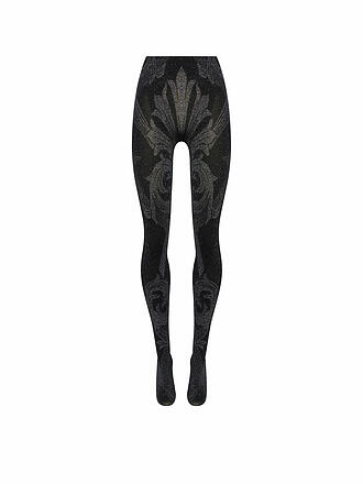 WOLFORD | Modestrumpfhose WOLFORD x ETRO 150 black / silver 