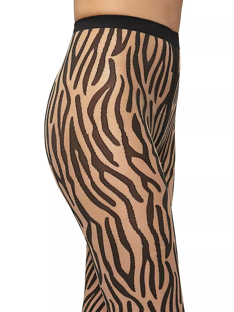 WOLFORD | Modestrumpfhose WILDERNESS 20 DEN Fairly/Black | beige