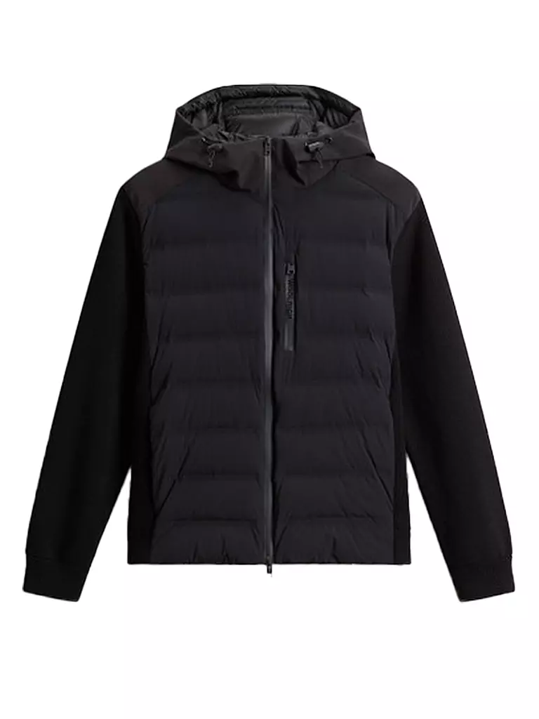 WOOLRICH | Hybridjacke BERING | schwarz