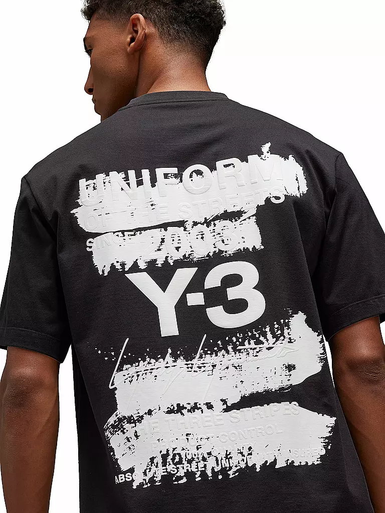 Y-3 | T-Shirt  | schwarz