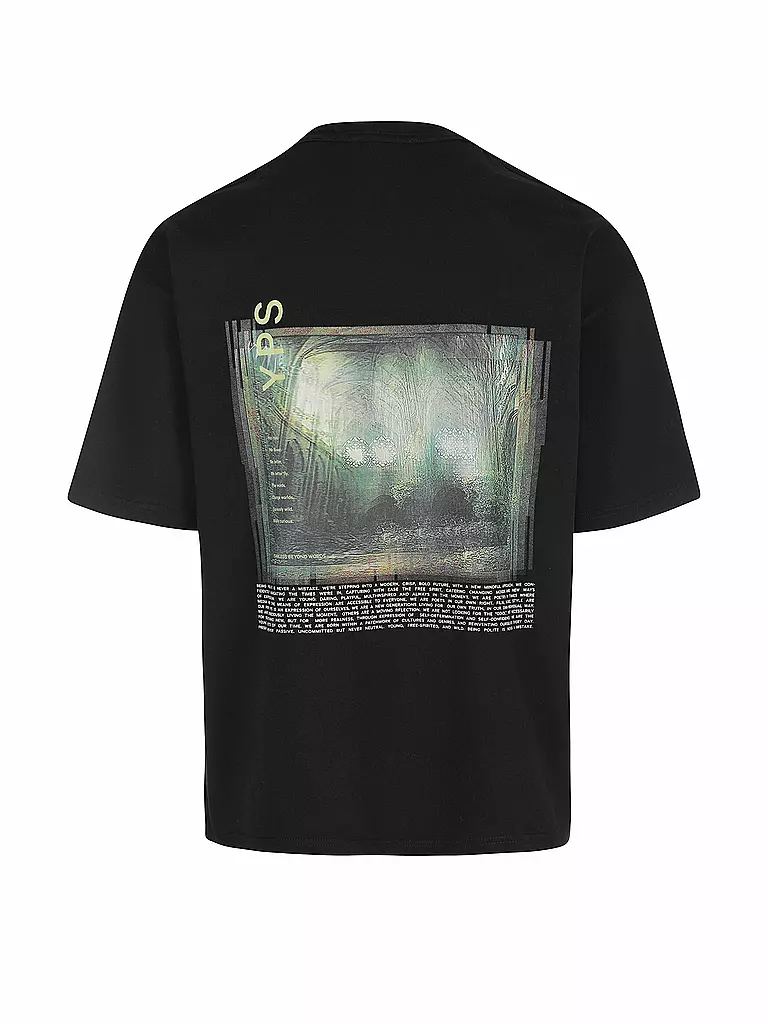 YPS | T-Shirt PACACE YORICKO | schwarz