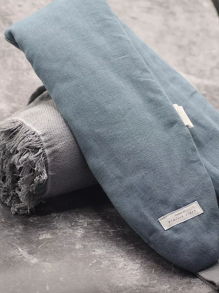 YUYU | Wärmeflasche - Bottle Linen Ocean | hellgrau