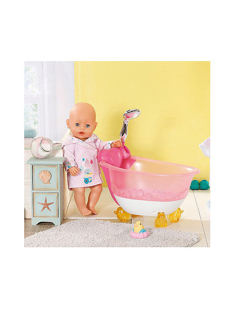 Baby Born Interactive Bath : BABY born® Interactive Schnuller 43cm, Zapf Creation | myToys / Baby born grows along with your child, either as a baby to be cared for or as a playmate!